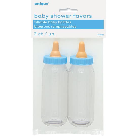 Plastic Blue Fillable Baby Bottle Baby Shower Favors Boy Baby Shower Favors Plastic Blue Fillable Baby Bottle Baby Shower Favors Boy Baby Shower Favors